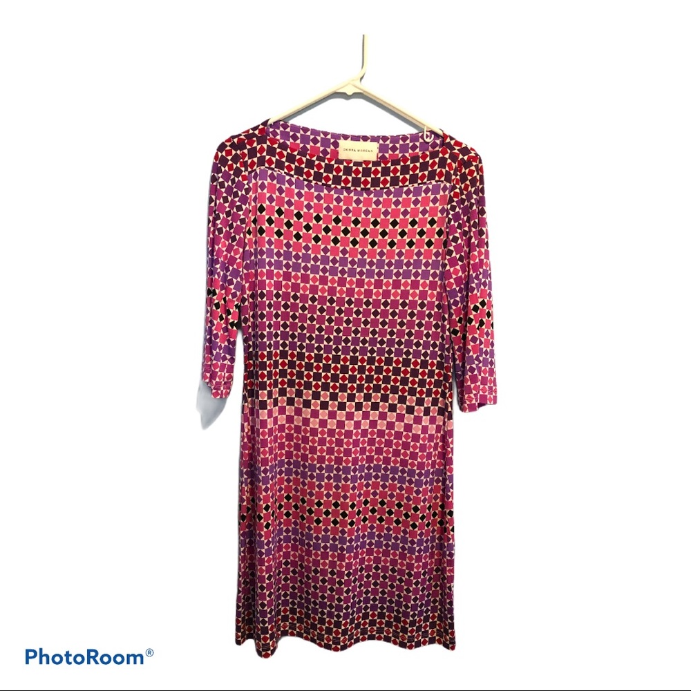 Donna Morgan WOMENS long sleeved midi dress size6